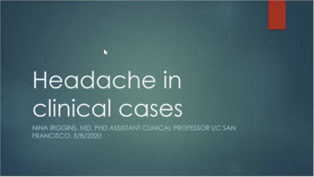 Headache in Clinical Cases